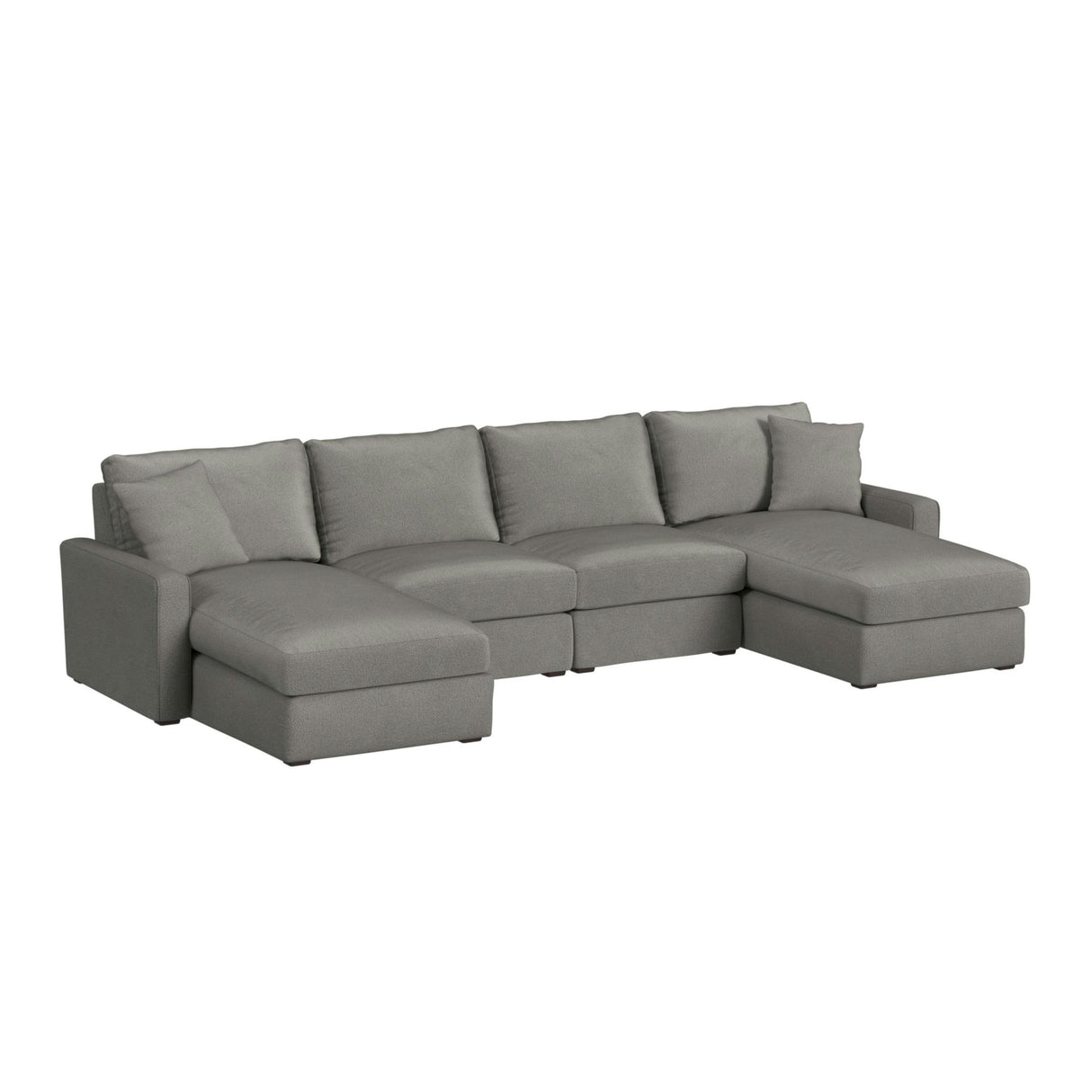 Simply Elements Double Trouble 4 Piece Sectional - QK1092395_STLI_AFR_OL