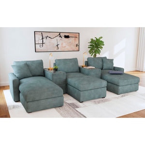 Simply Elements The Movie Lover 6 Piece Sectional - QK1092409_STLI_LF1_RM