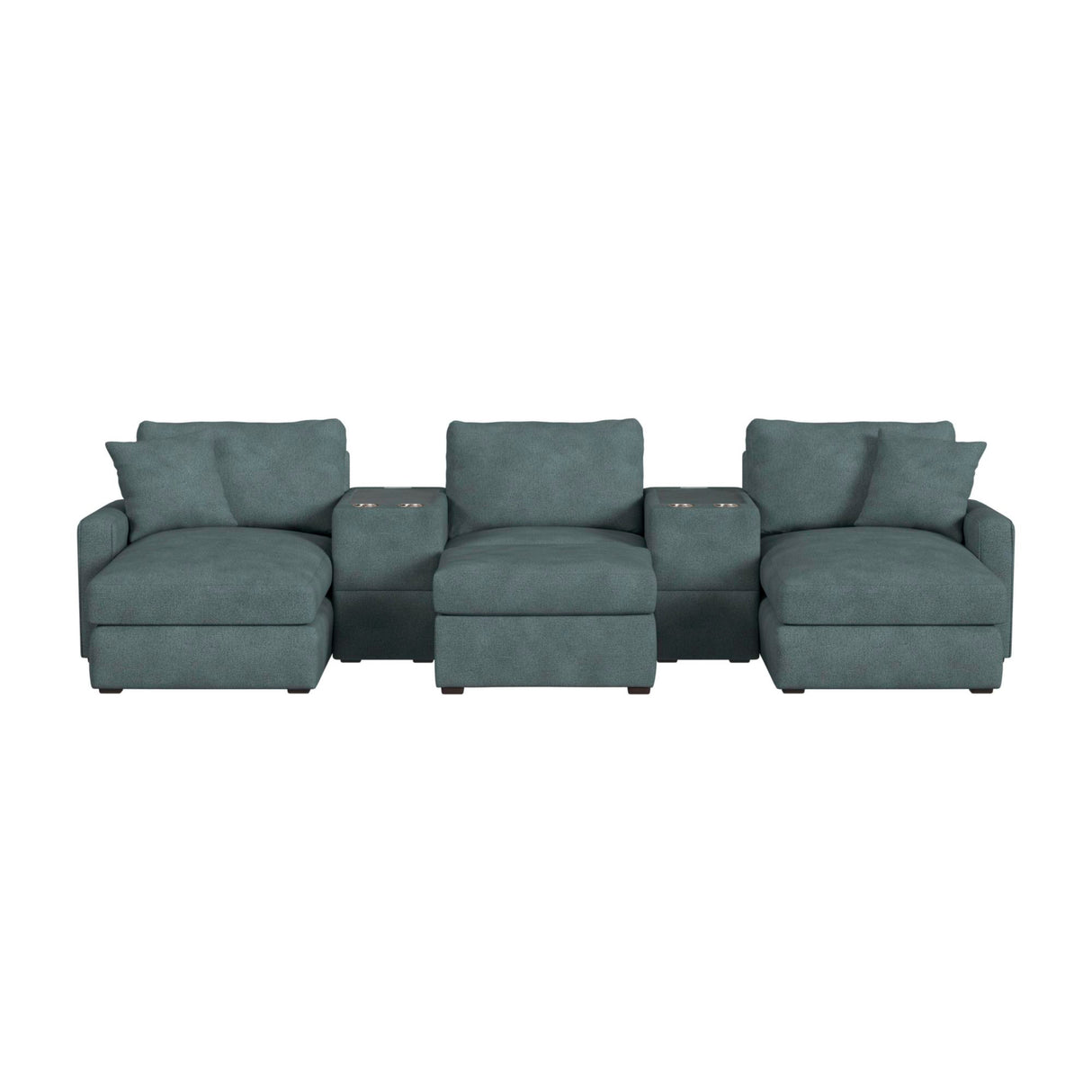 Simply Elements The Movie Lover 6 Piece Sectional - QK1092409_STLI_PRI_OL