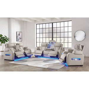 Boyington Power Reclining Loveseat - QK1092543_ASHL_LF4_RM