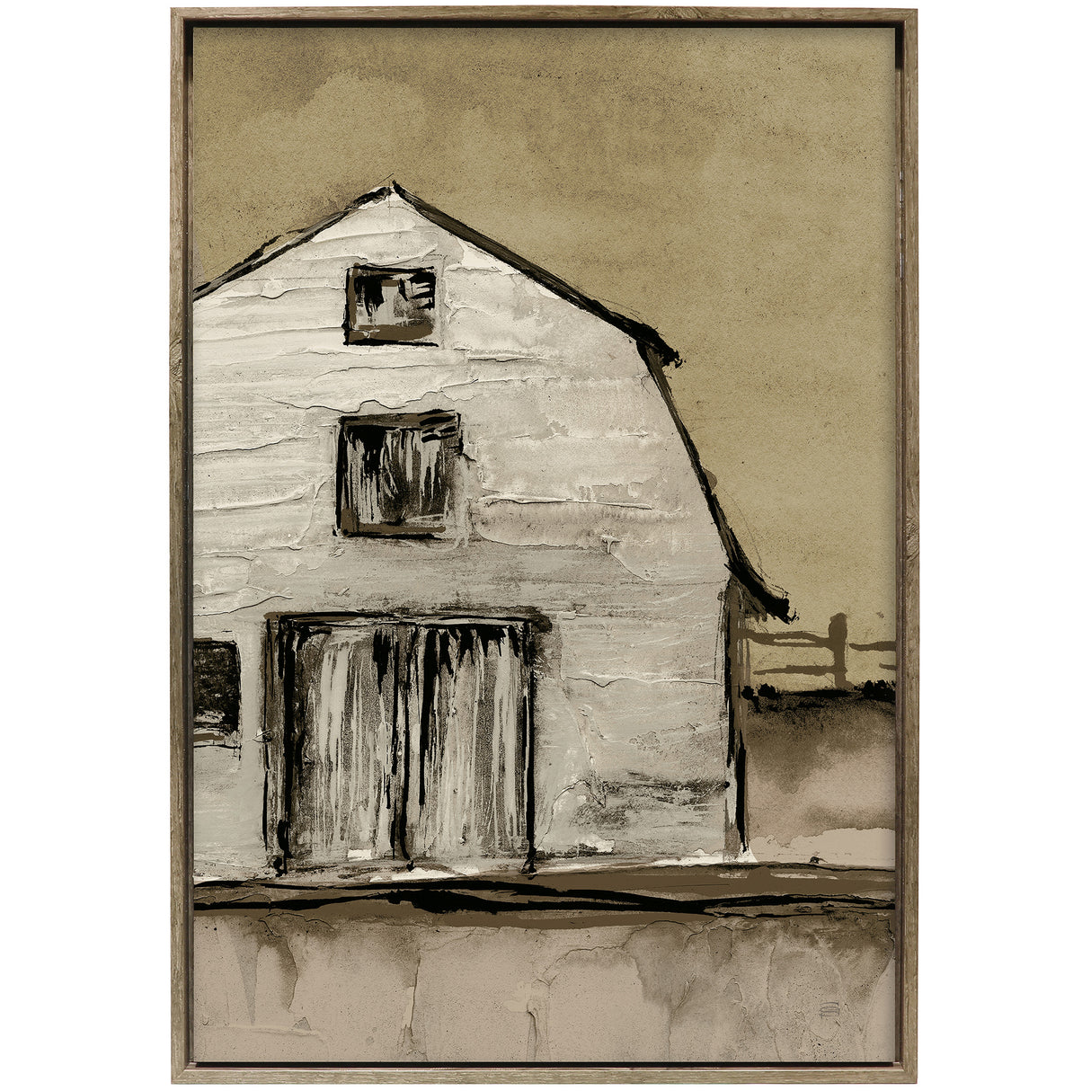 Brown Barn I Wall Art - QK1092657_NORH_PRI_OL