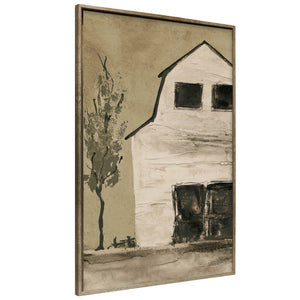 Brown Barn II Wall Art - QK1092658_NORH_AFR_OL