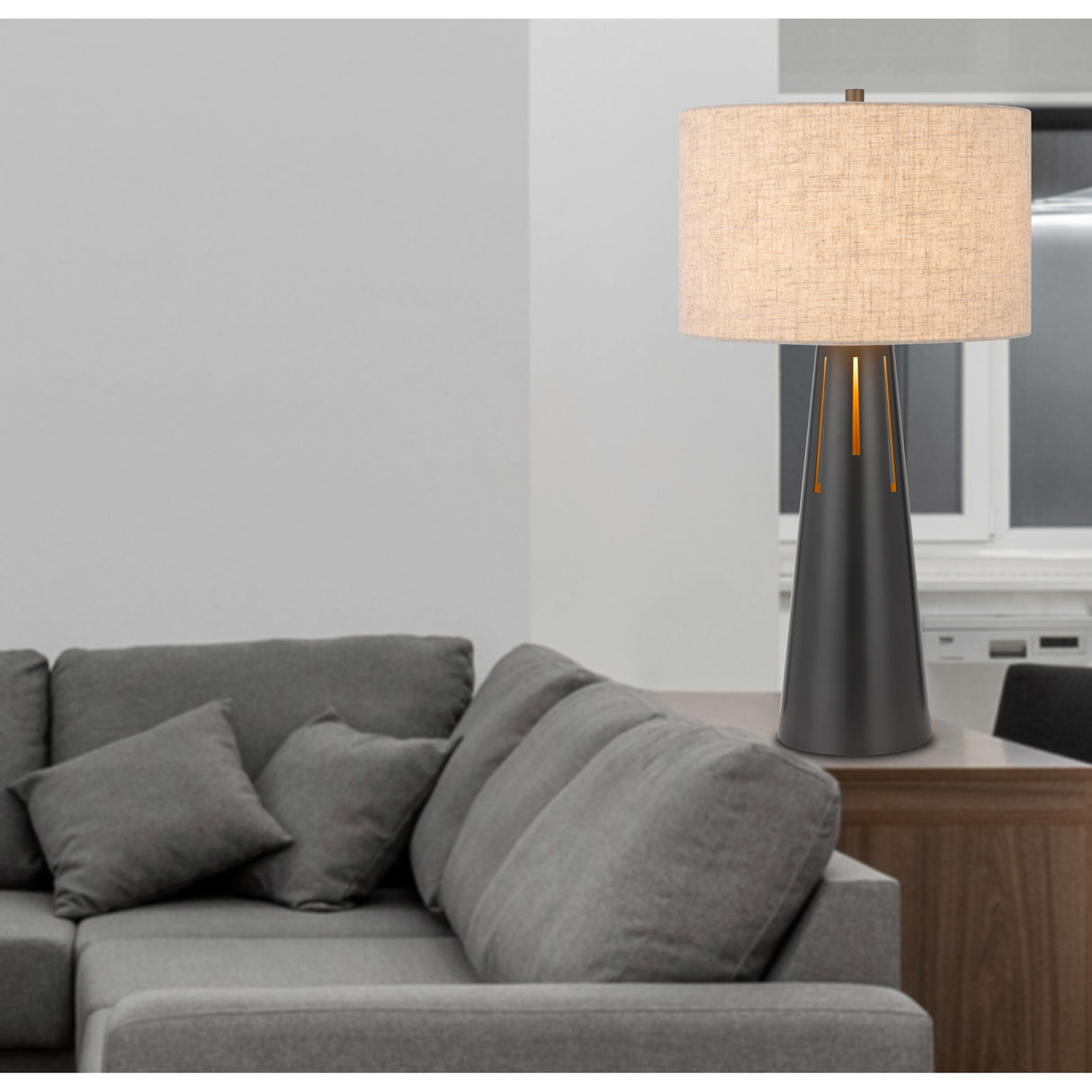 Hayti Table Lamp in living room