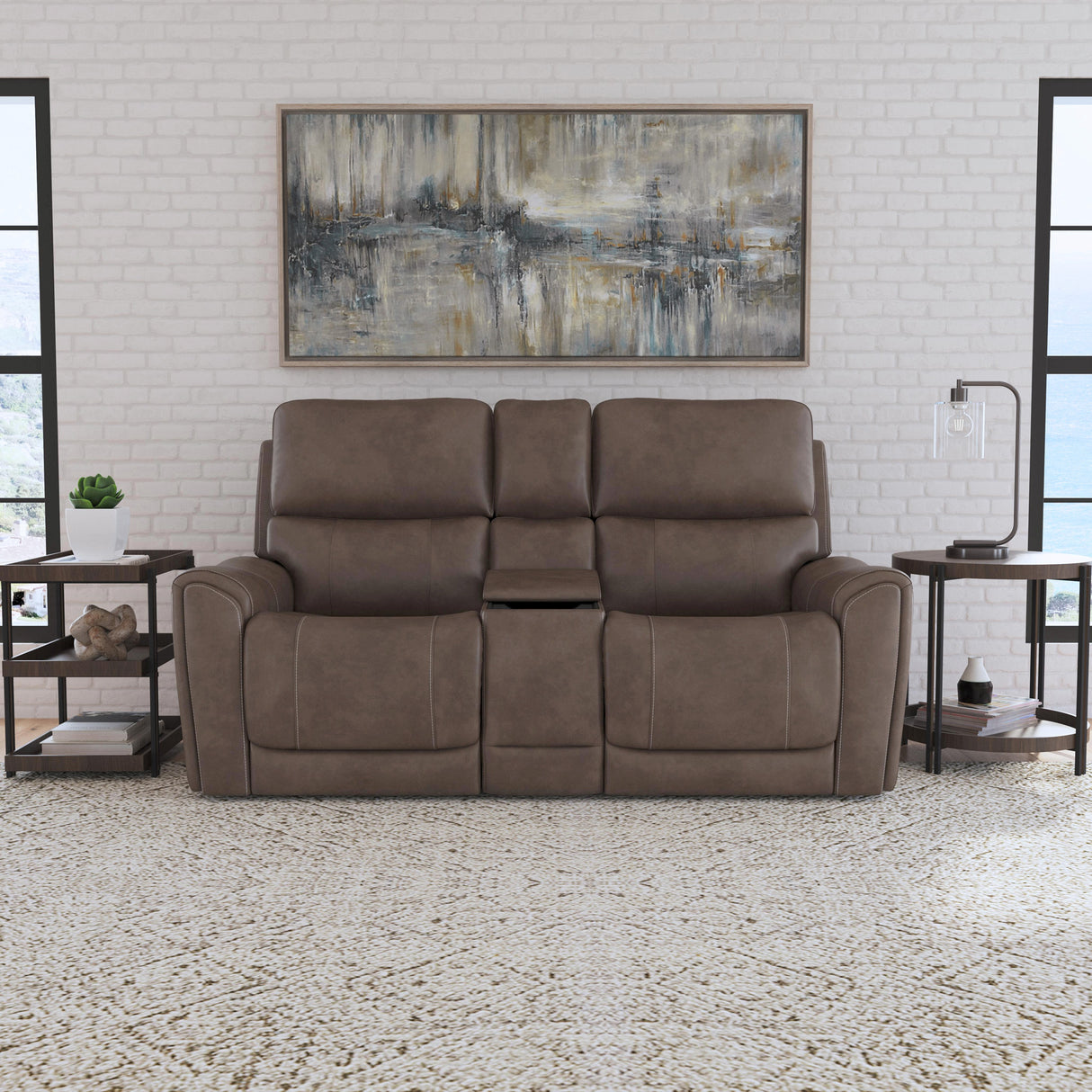 Dylan Power Reclining Console Loveseat - QK1093264_FLXS_LF1_RM