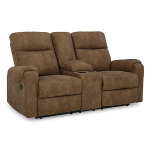 Edenwold Reclining Console Loveseat iso view