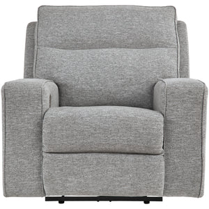 Biscoe Dual Power Recliner front view