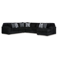 Midnight Madness 3 Piece Sectional front view