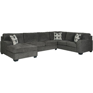 Smoke Ballinasloe Left Chaise Sectional