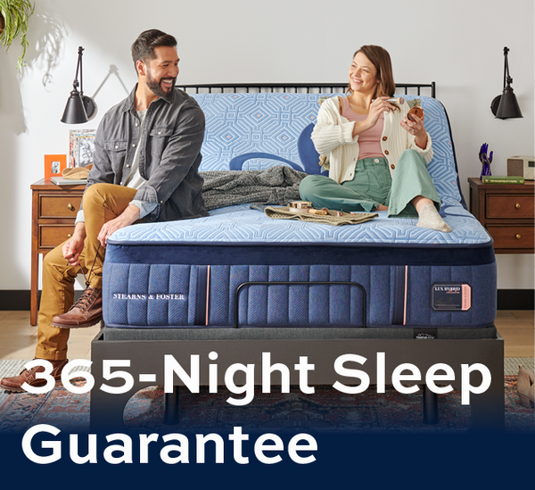 365-night sleep guarantee