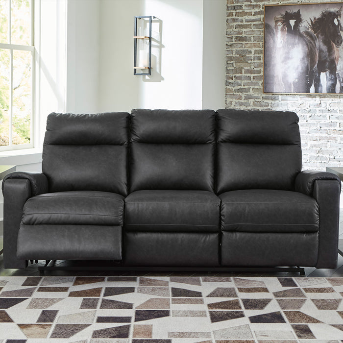 Axtellton reclining sofa in living room