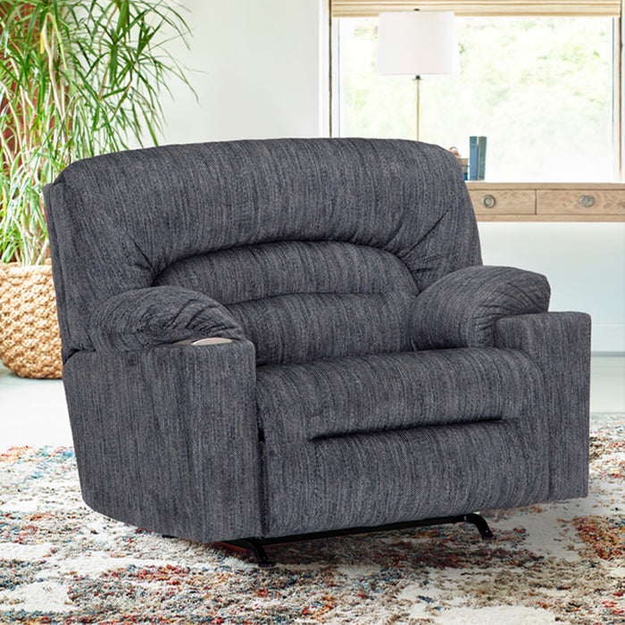 Janson extra wide recliner with cup holders