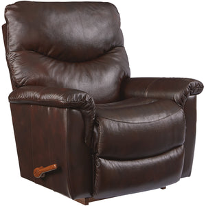 James Leather Rocker Recliner - 4452162_LAZY_AFR_OL