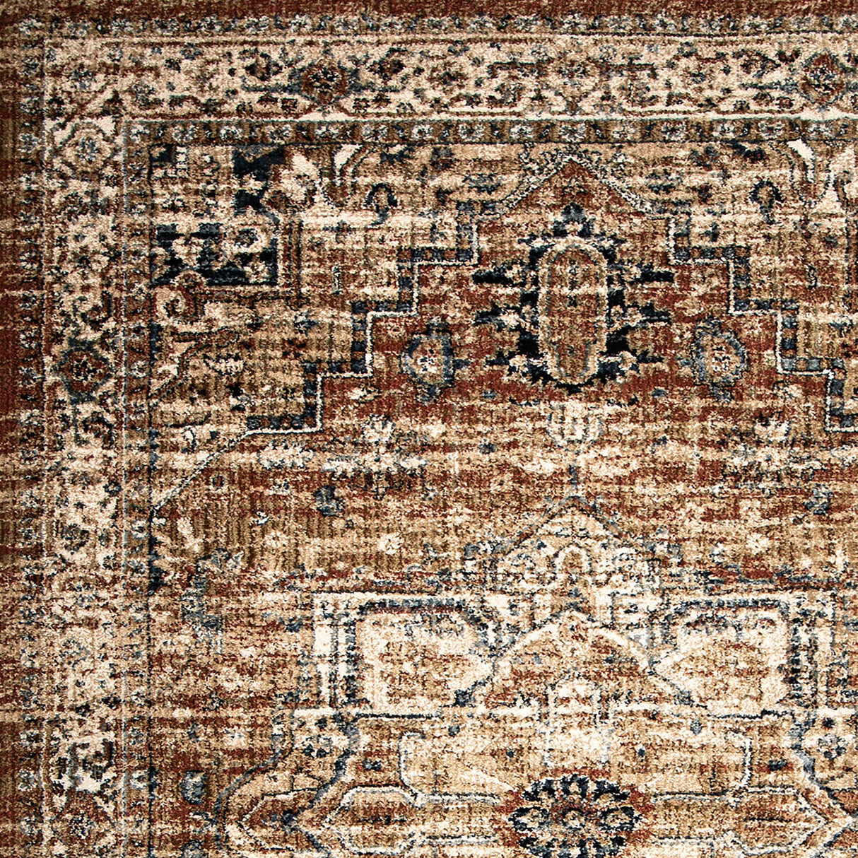 Aria Heriz Medallion Rust Rug - QK1012421_ORIA_SW1_SW