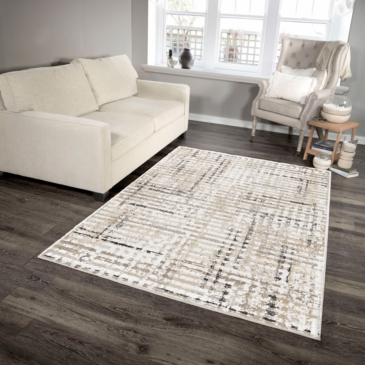 Adagio Griddle White Rug - QK1021422_ORIA_LF1_RM