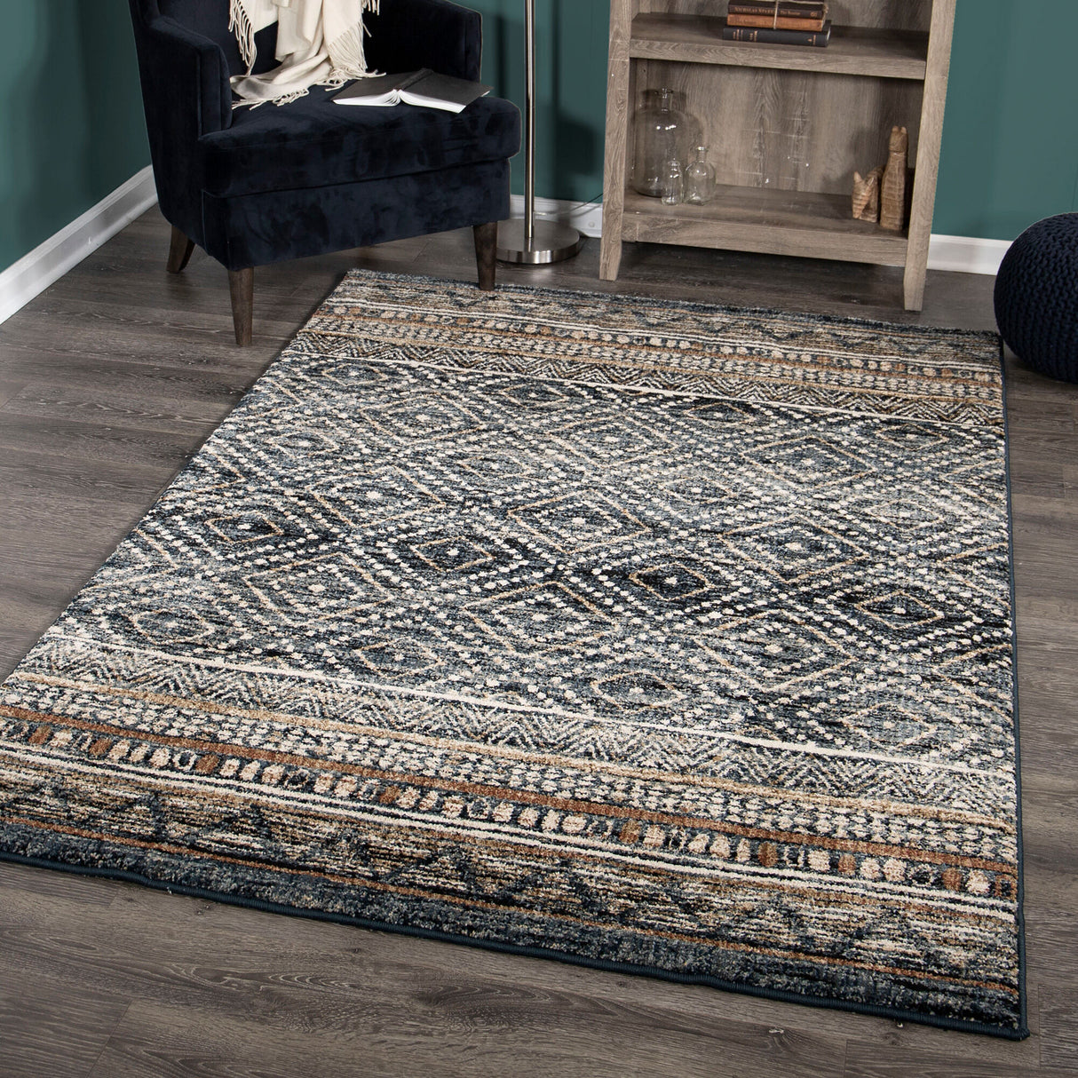 Adagio Coastal Pier Indigo Rug - QK1022056_ORIA_LF1_RM