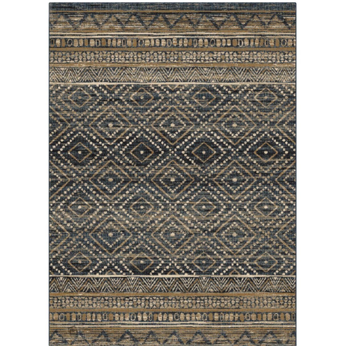 Adagio Coastal Pier Indigo Rug - QK1022111_ORIA_PRI_OL