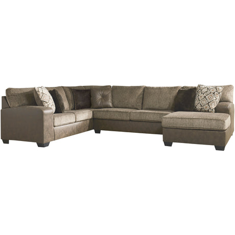 Abalone Right Chaise Sectional - QK1025521_ASHL_PRI_OL