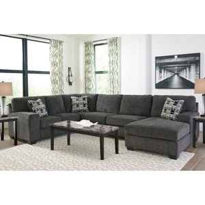 Ballinasloe 3 Piece  Right Chaise Sectional - QK1027882_ASHL_LF2_RM