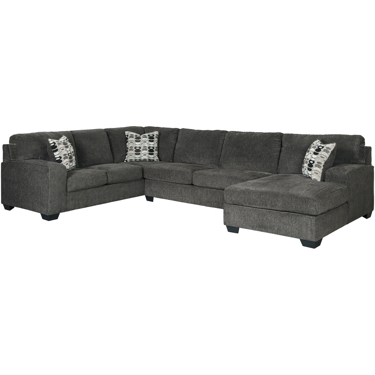 Ballinasloe 3 Piece  Right Chaise Sectional - QK1027882_ASHL_PRI_OL