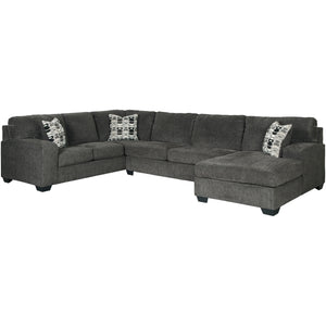 Ballinasloe 3 Piece  Right Chaise Sectional - QK1027882_ASHL_PRI_OL