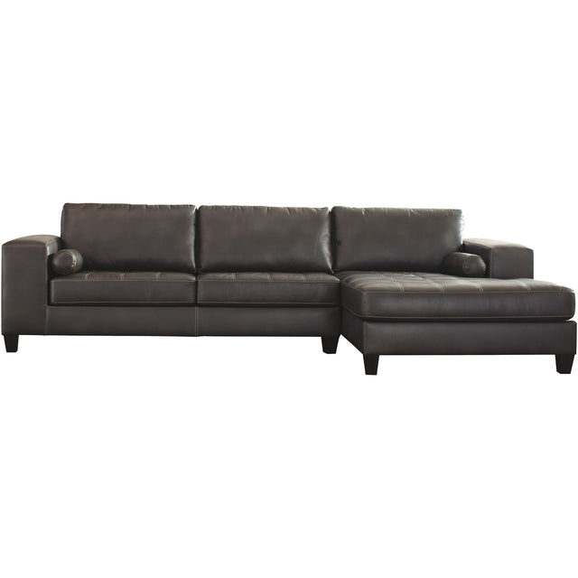 Nokomis 2 Piece Right Chaise Sectional - QK1030444_ASHL_PRI_OL