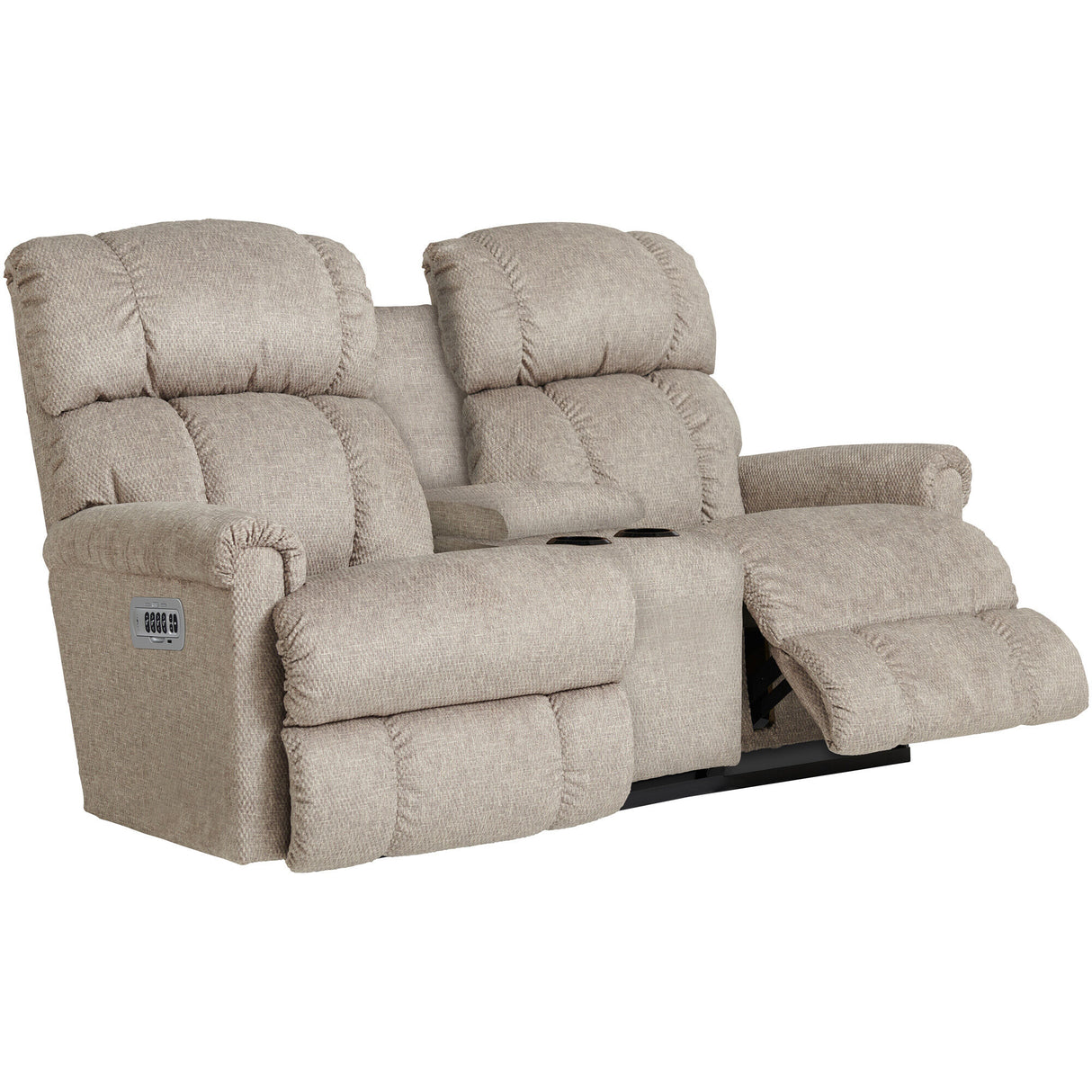 Pinnacle Power Reclining Console Loveseat - QK1041688_LAZY_OPN_OL