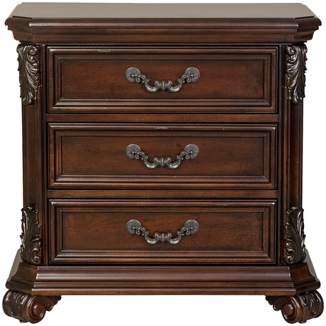 Messina Estates 3 Drawer Nightstand - QK1044587_LIBF_PRI_OL