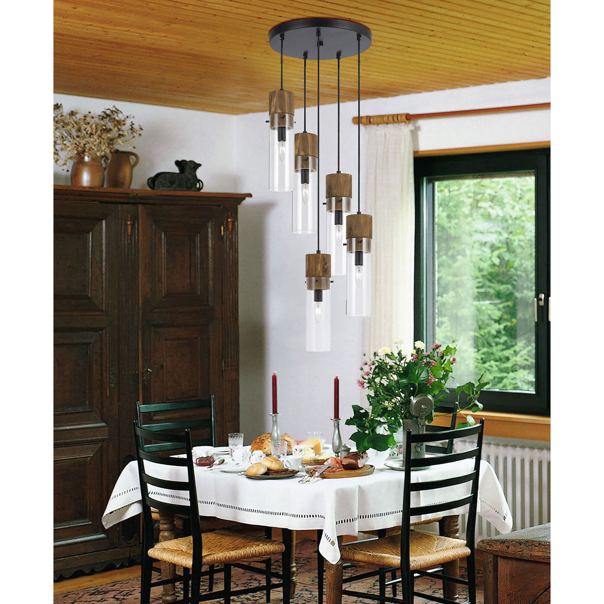 Spheroid 5 Pendant Chandelier - QK1062524_CALG_LF1_RM