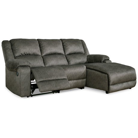 Benlocke 3 Piece Reclining Right Chaise Sectional - QK1084683_ASHL_AFR_OL