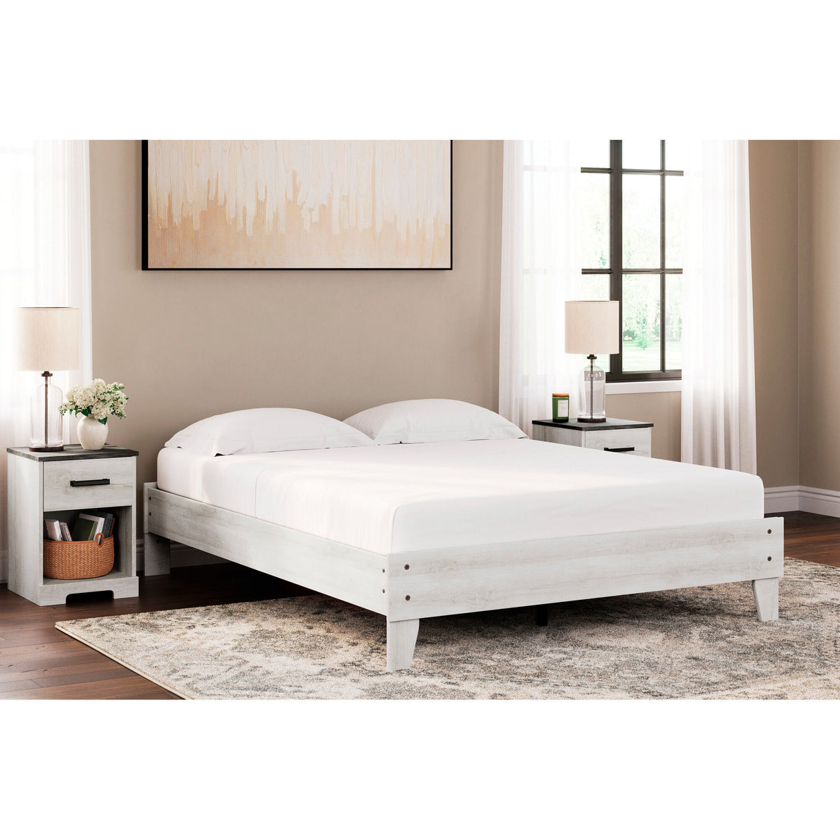 Shawburn Platform Bed - QK1084962_ASHL_LF1_RM