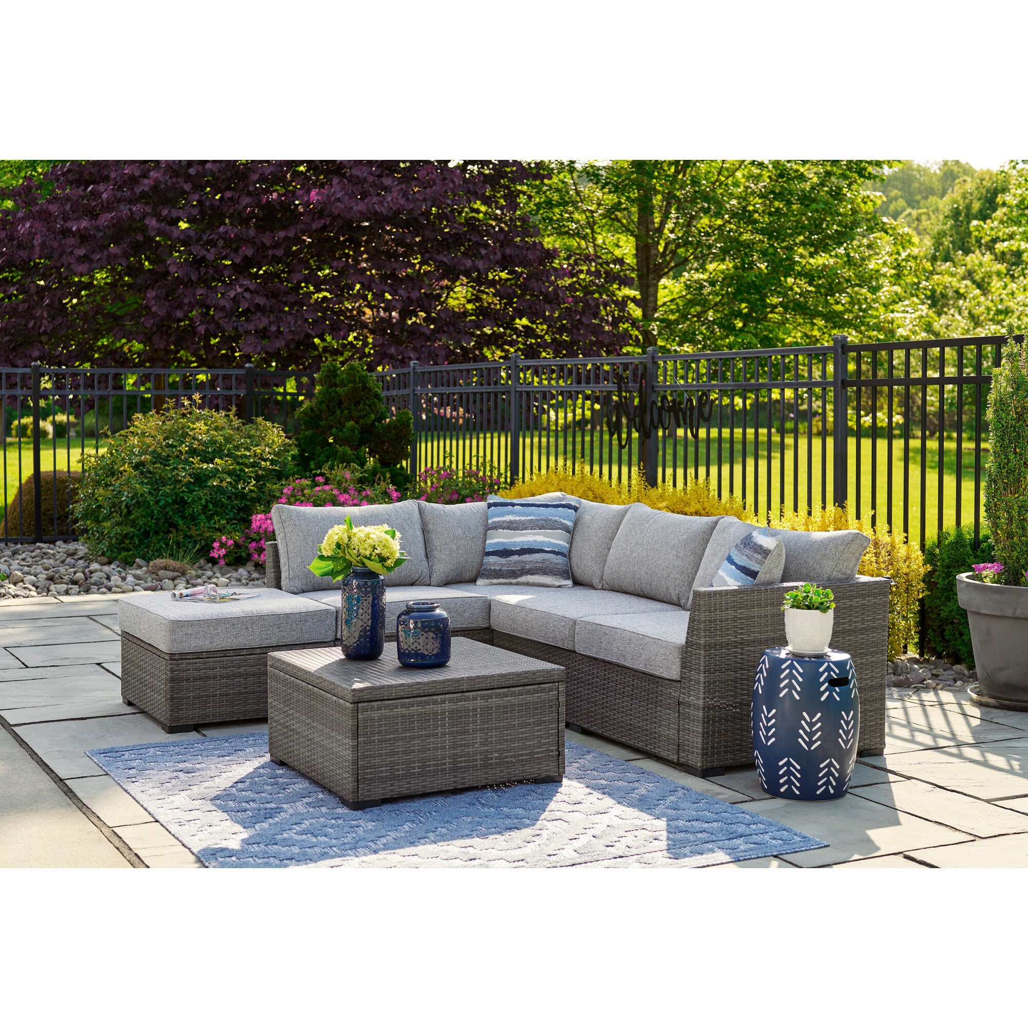 4 piece outdoor patio set sale