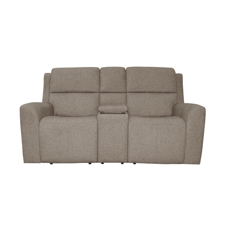 Taylor Power Reclining Console Loveseat with Power Headrests - QK1086633_FLXS_PRI_OL