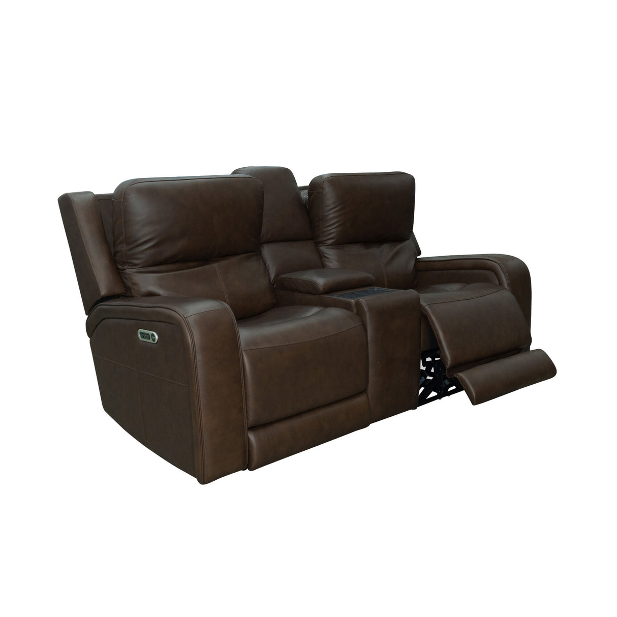 Hayley Power Reclining Console Loveseat with Power Headrests - QK1086637_FLXS_ER2_OL