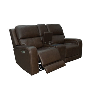 Hayley Power Reclining Console Loveseat with Power Headrests - QK1086637_FLXS_ER3_OL